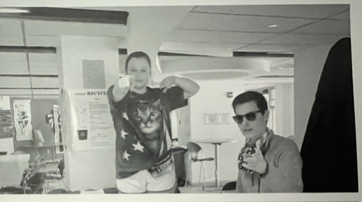Mr. Lewin received the “Life of the Party” senior superlative from the school’s yearbook. (Photo Courtesy of The Perspective)